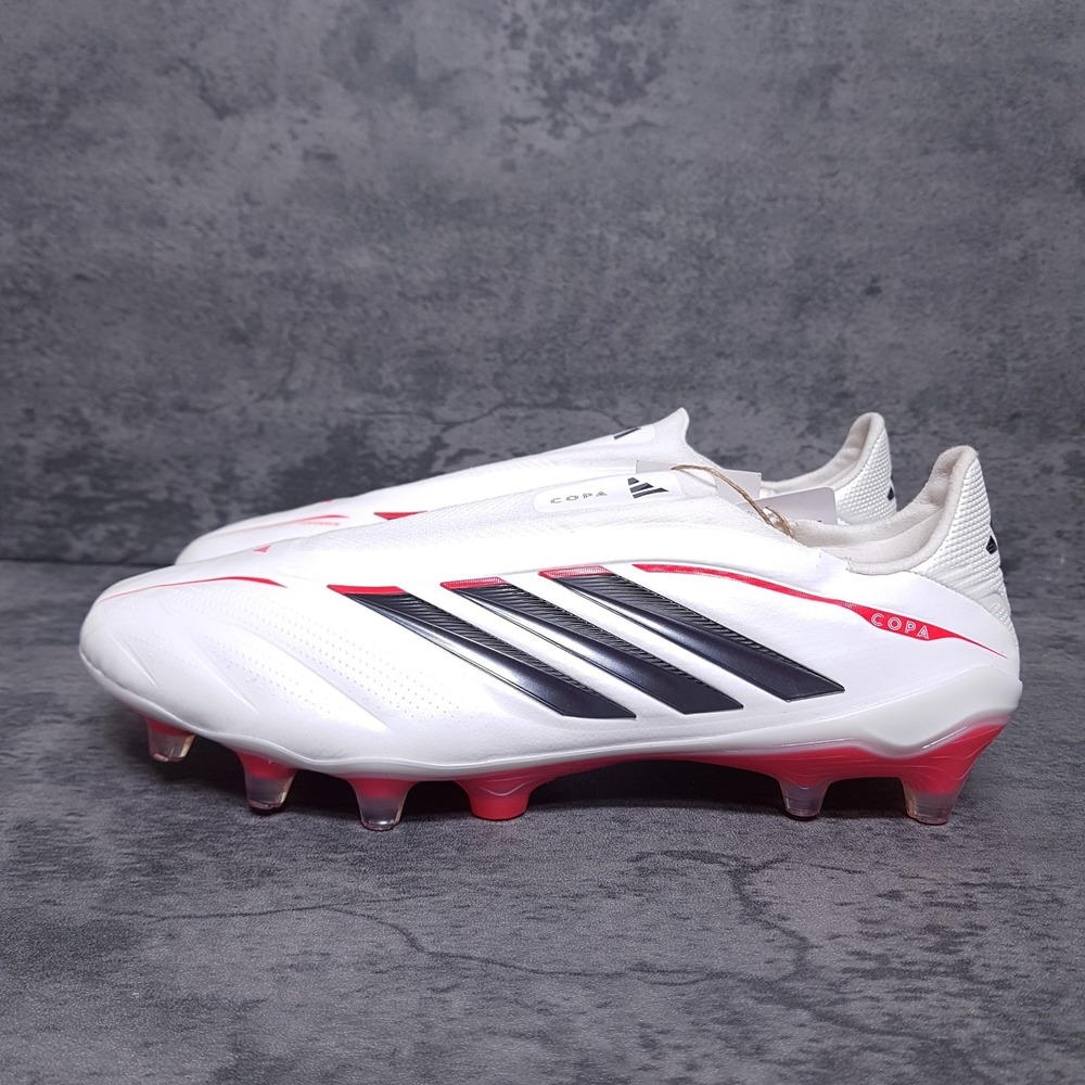 ADIDAS Copa Pure IV Elite FG Laceless Cleats Mens 7 Womens 8 White JS4208